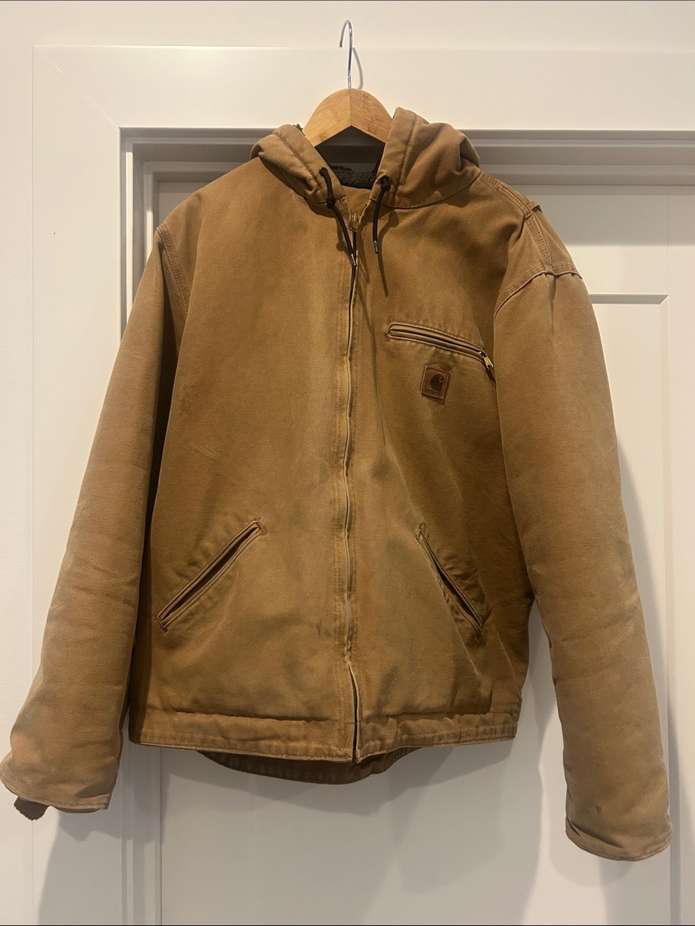 Carhartt Brown duck sierra jacket large